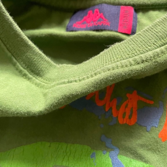 Kappa Green Graphic T Shirt - Picture 3 of 5